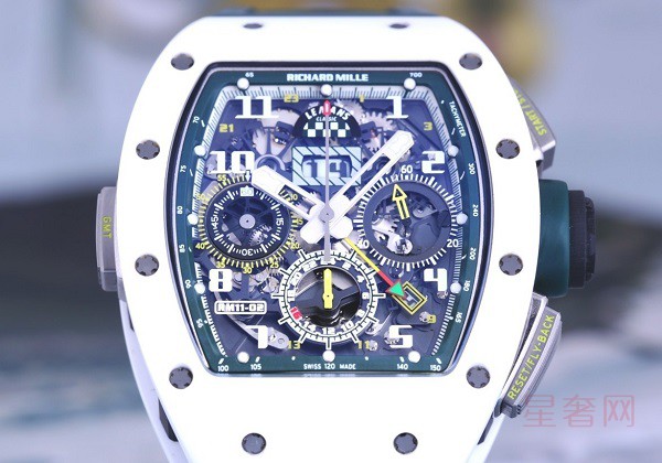 95新理查德米尔RM11-02二手表回收 商家对它的报价犯了难