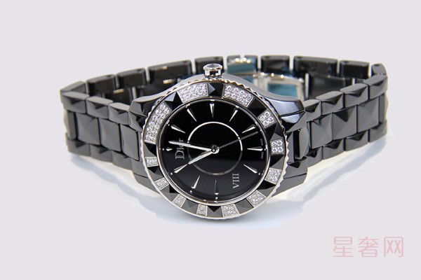奢侈品迪奥DIOR VIII系列手表回收“胜似”黑白经典J12