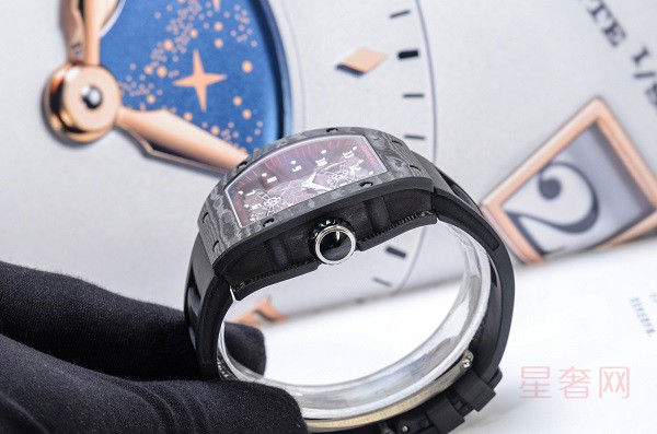 二手理查德米尔男士系列RM17-01手表侧面图