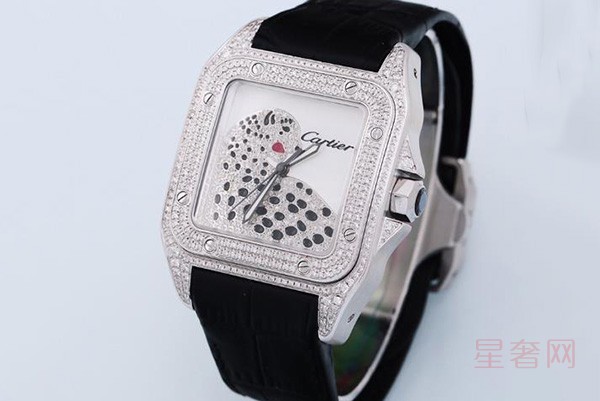 二手卡地亚山度士系列W20073X8手表图片