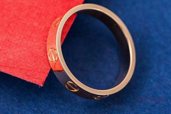 卡地亚螺丝纹戒指回收价位多少 成色是关键