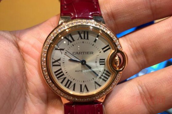 卡地亚33毫米带钻手表回收价格查询表有吗