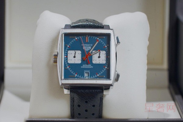 方形泰格豪雅摩纳哥手表回收能卖出好价钱吗